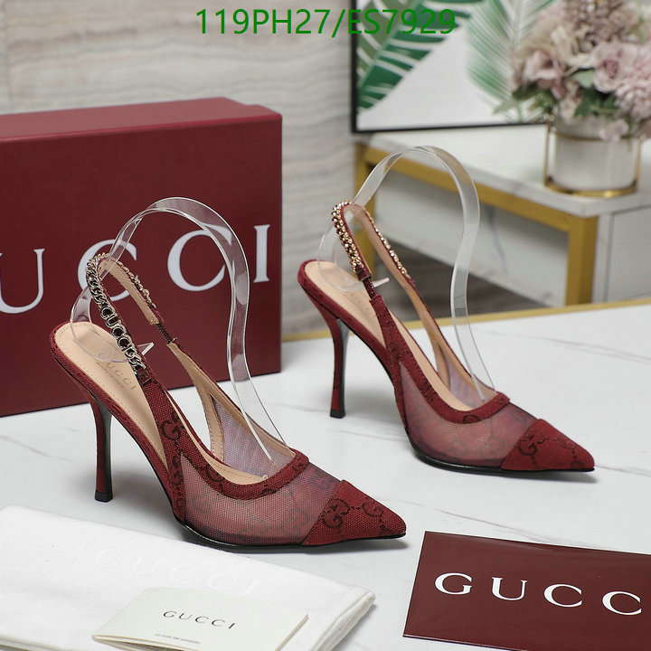 Gucci-Women Shoes Code: ES7929 $: 119USD