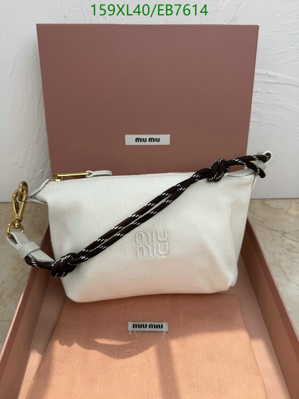 Miu Miu-Bag-Mirror Quality Code: EB7614 $: 159USD
