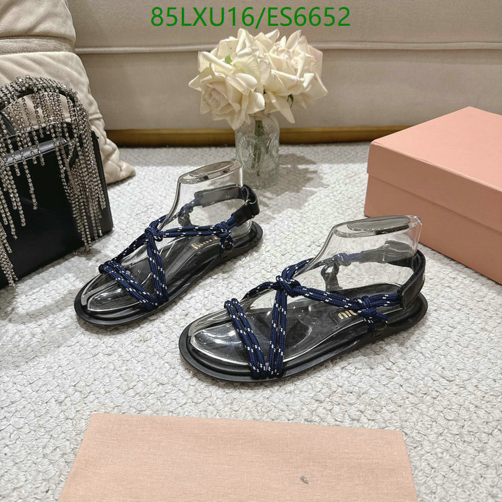 Miu Miu-Women Shoes Code: ES6652 $: 85USD