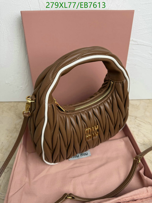 Miu Miu-Bag-Mirror Quality Code: EB7613 $: 279USD