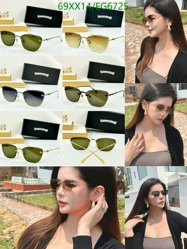 Chrome Hearts-Glasses Code: EG6725 $: 69USD