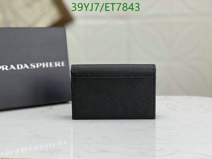 Prada-Wallet-4A Quality Code: ET7843 $: 39USD
