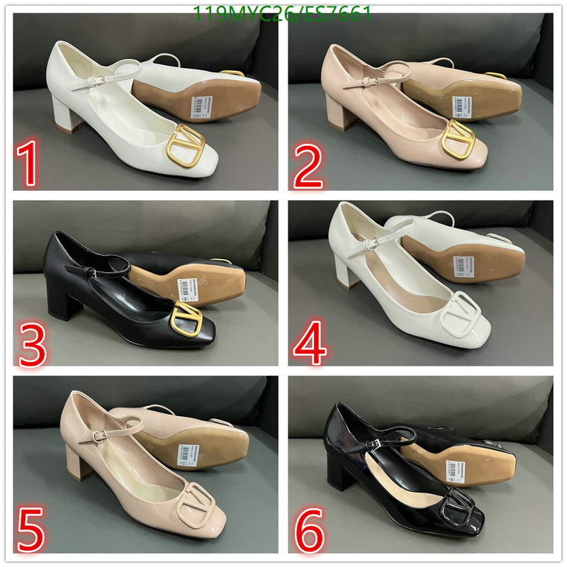 Valentino-Women Shoes Code: ES7661 $: 119USD