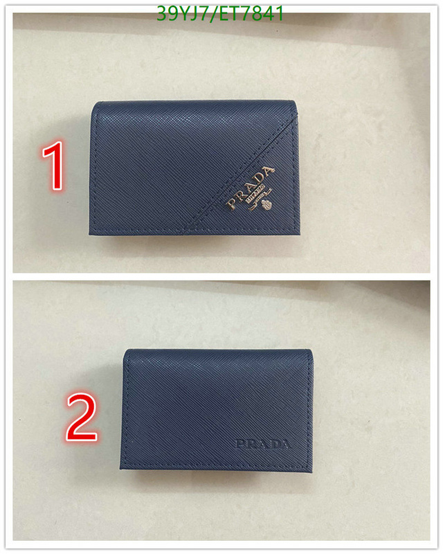 Prada-Wallet-4A Quality Code: ET7841 $: 39USD