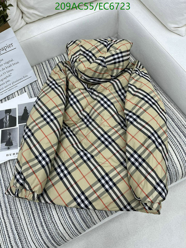 Burberry-Down jacket Women Code: EC6723 $: 209USD