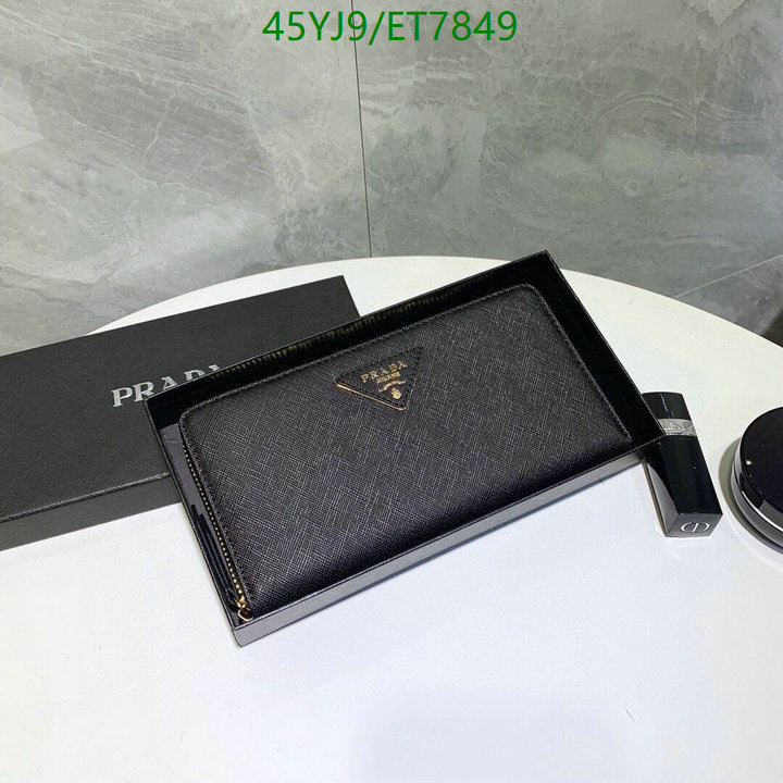 Prada-Wallet-4A Quality Code: ET7849 $: 45USD