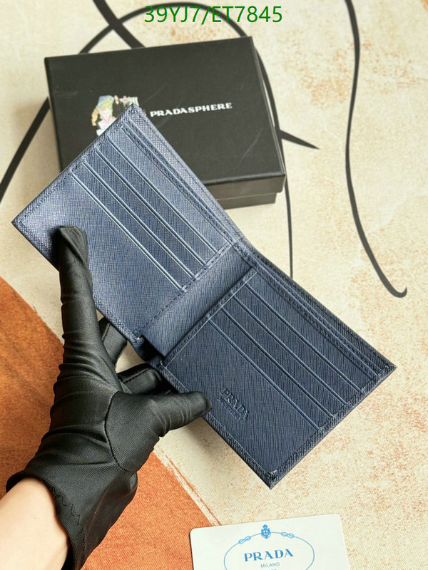 Prada-Wallet-4A Quality Code: ET7845 $: 39USD