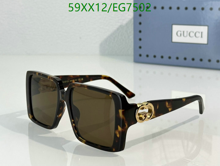 Gucci-Glasses Code: EG7502 $: 59USD