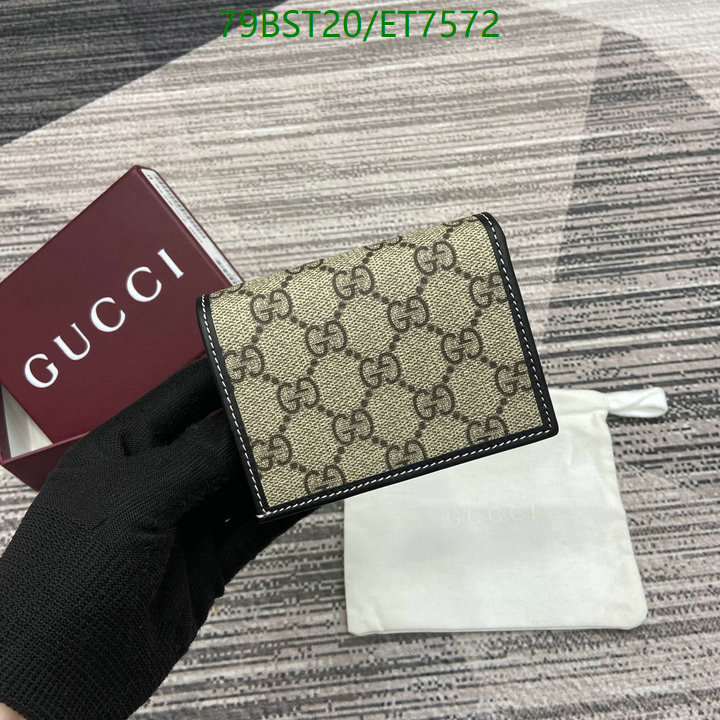 Gucci-Wallet Mirror Quality Code: ET7572 $: 79USD