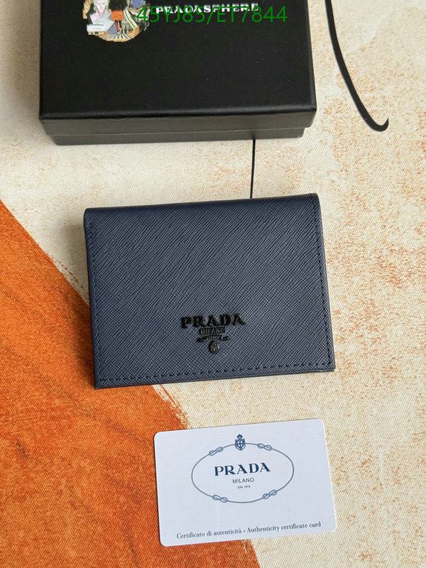 Prada-Wallet-4A Quality Code: ET7844 $: 45USD
