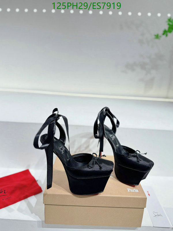 Christian Louboutin-Women Shoes Code: ES7919 $: 125USD