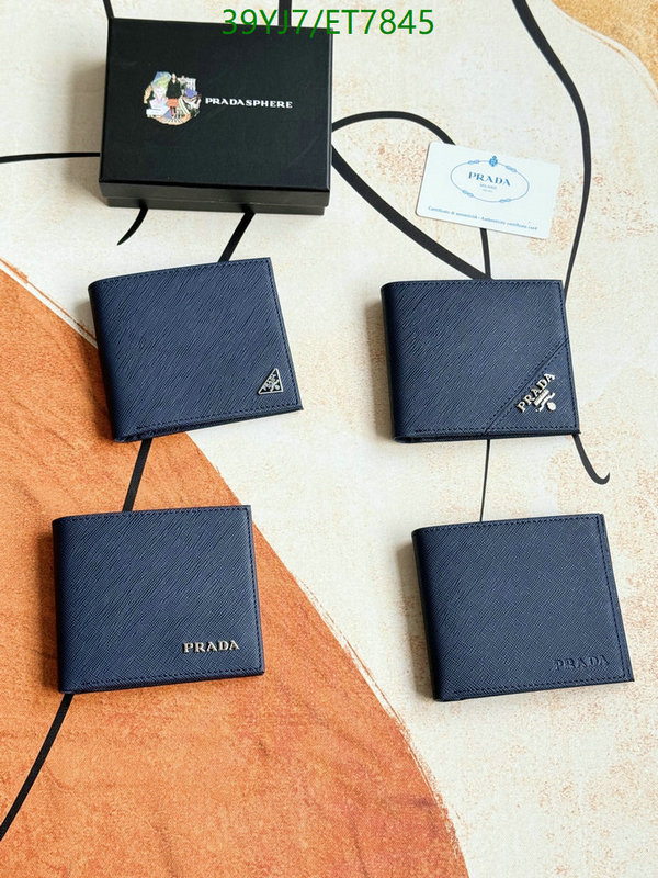 Prada-Wallet-4A Quality Code: ET7845 $: 39USD