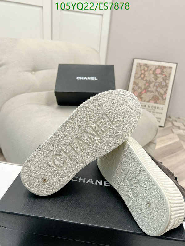 Chanel-Women Shoes Code: ES7878 $: 105USD