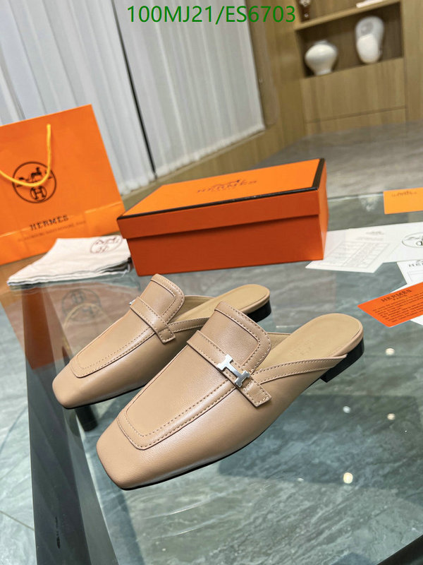 Hermes-Women Shoes Code: ES6703 $: 100USD