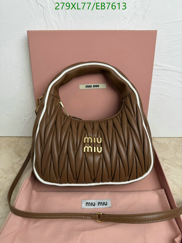 Miu Miu-Bag-Mirror Quality Code: EB7613 $: 279USD