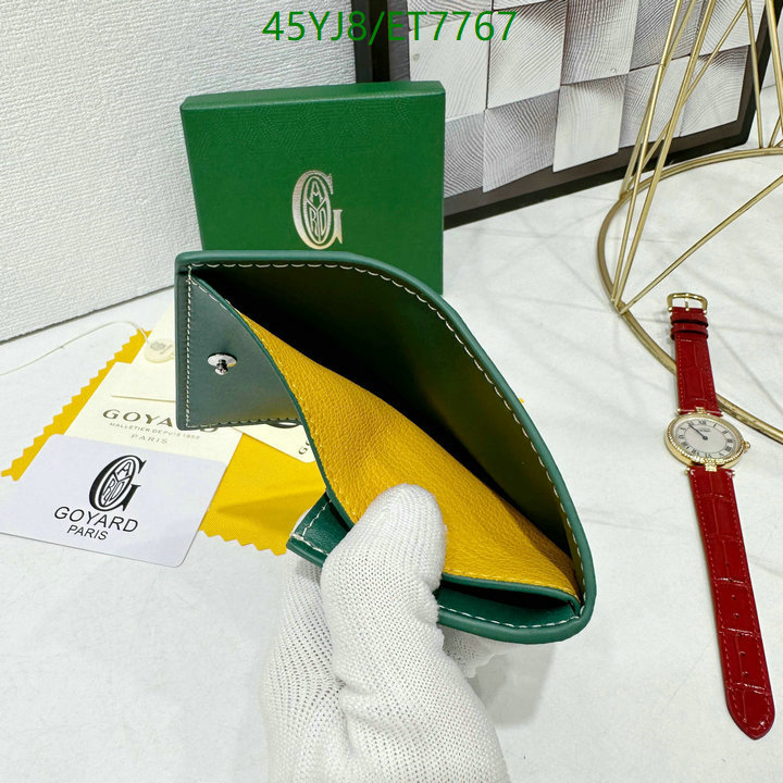Goyard-Wallet-4A Quality Code: ET7767 $: 45USD