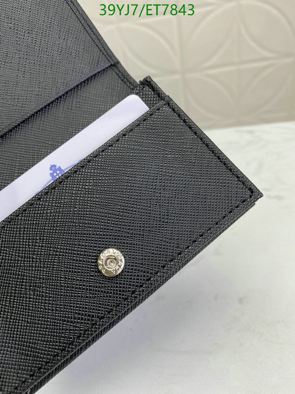 Prada-Wallet-4A Quality Code: ET7843 $: 39USD