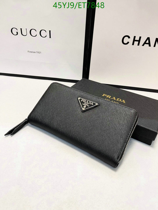 Prada-Wallet-4A Quality Code: ET7848 $: 45USD