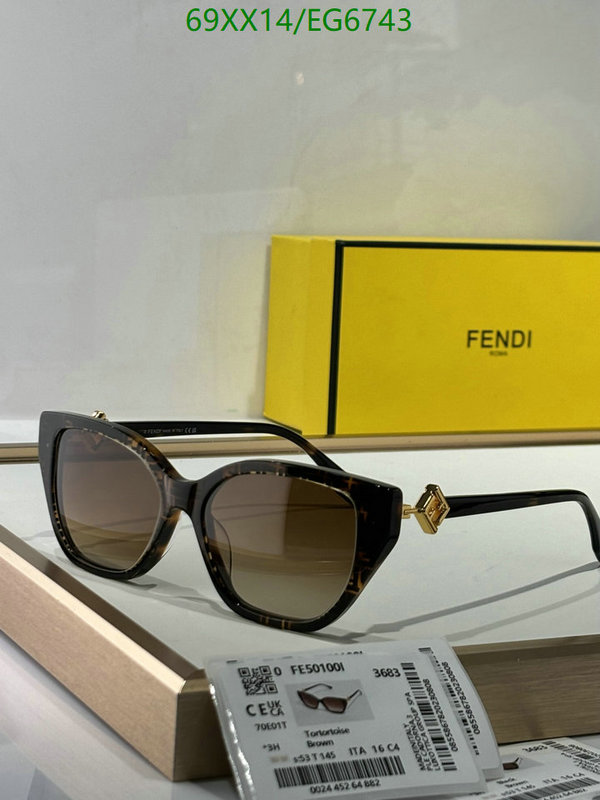 Fendi-Glasses Code: EG6743 $: 69USD
