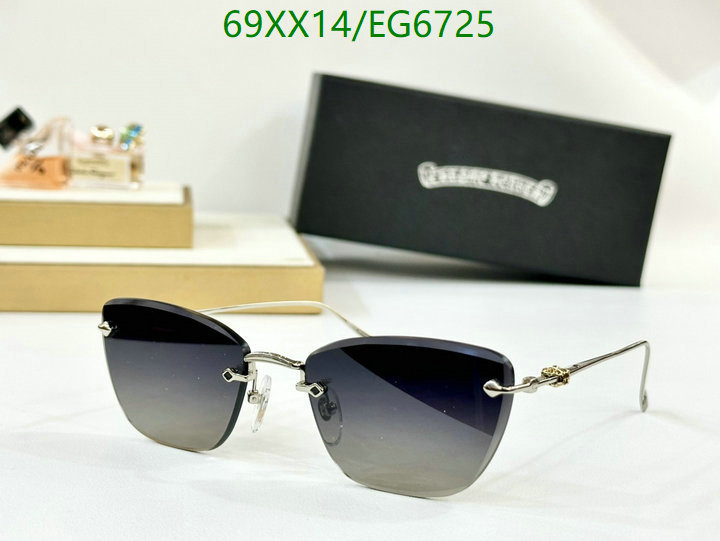 Chrome Hearts-Glasses Code: EG6725 $: 69USD
