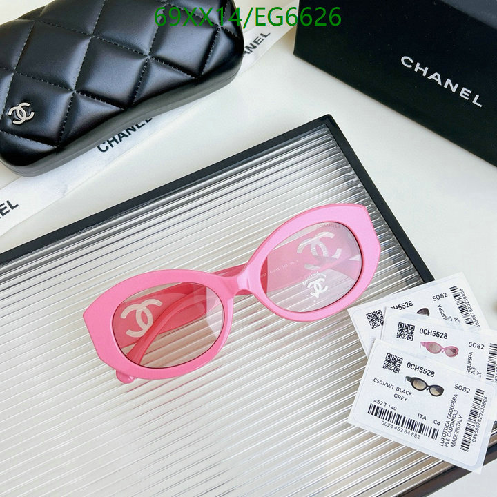 Chanel-Glasses Code: EG6626 $: 69USD
