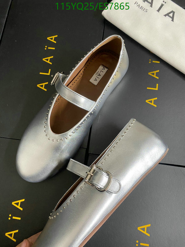 ALAIA-Women Shoes Code: ES7865 $: 115USD