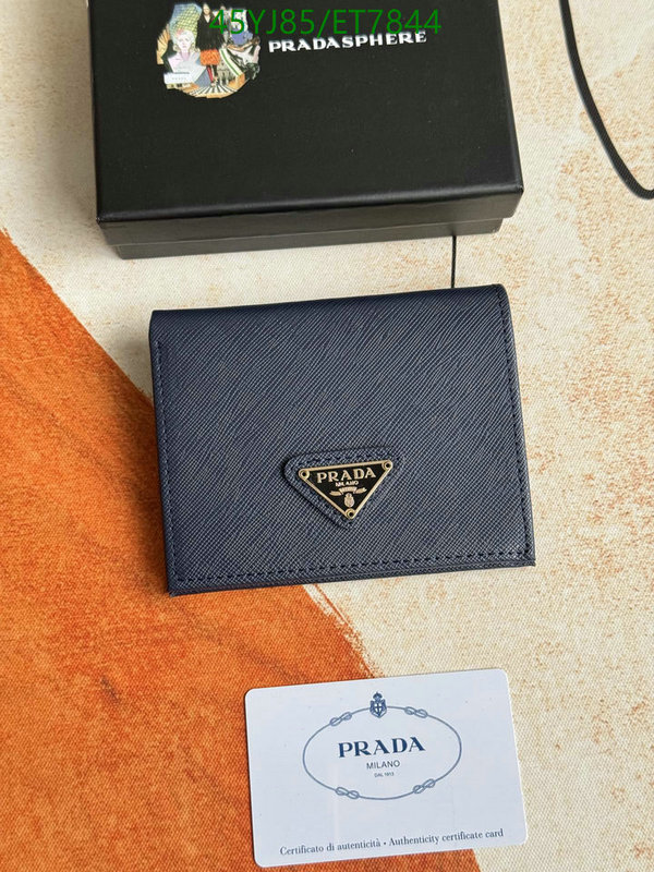 Prada-Wallet-4A Quality Code: ET7844 $: 45USD