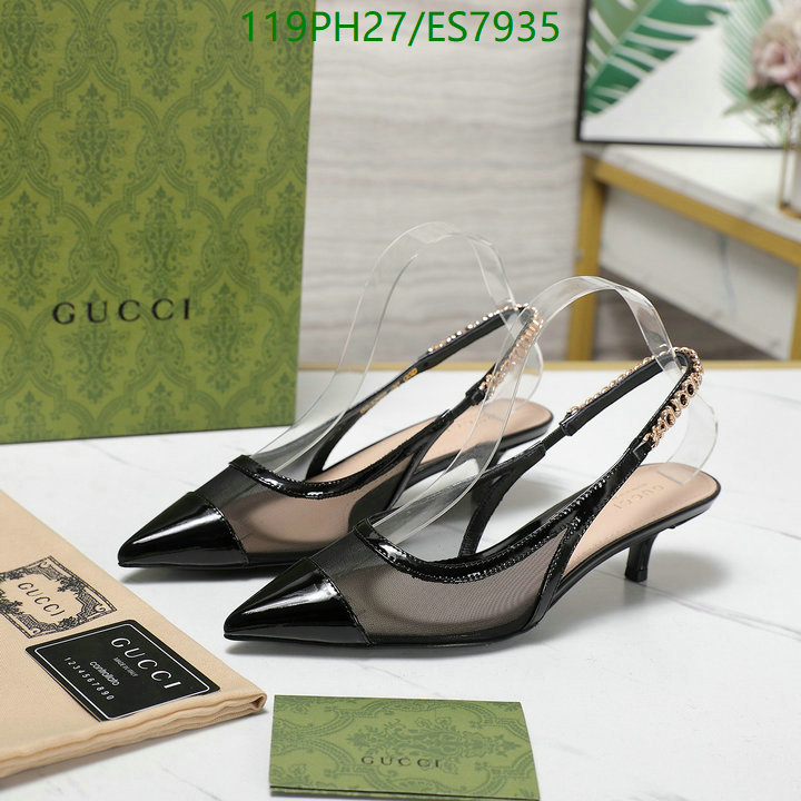 Gucci-Women Shoes Code: ES7935 $: 119USD