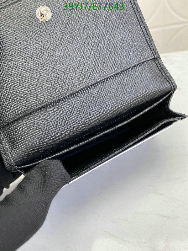 Prada-Wallet-4A Quality Code: ET7843 $: 39USD
