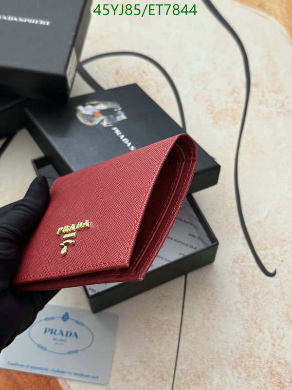 Prada-Wallet-4A Quality Code: ET7844 $: 45USD