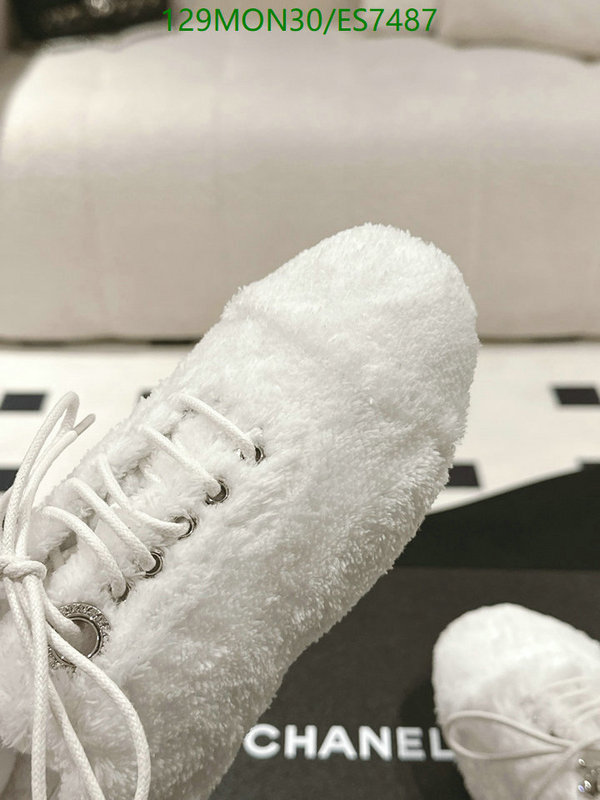 Chanel-Women Shoes Code: ES7487 $: 129USD