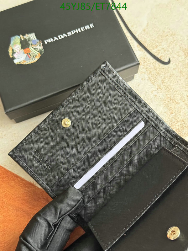 Prada-Wallet-4A Quality Code: ET7844 $: 45USD
