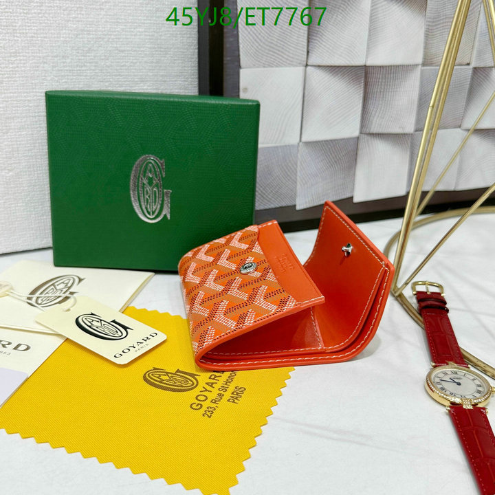 Goyard-Wallet-4A Quality Code: ET7767 $: 45USD