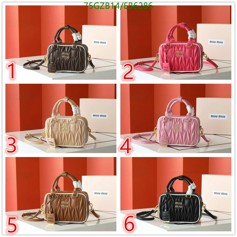 Miu Miu-Bag-4A Quality Code: EB6286 $: 75USD
