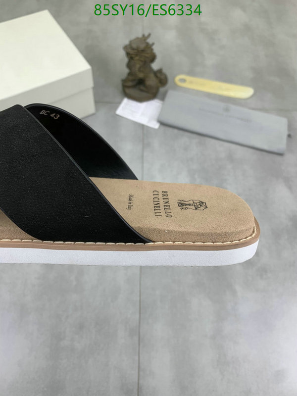 Brunello Cucinelli-Men shoes Code: ES6334 $: 85USD