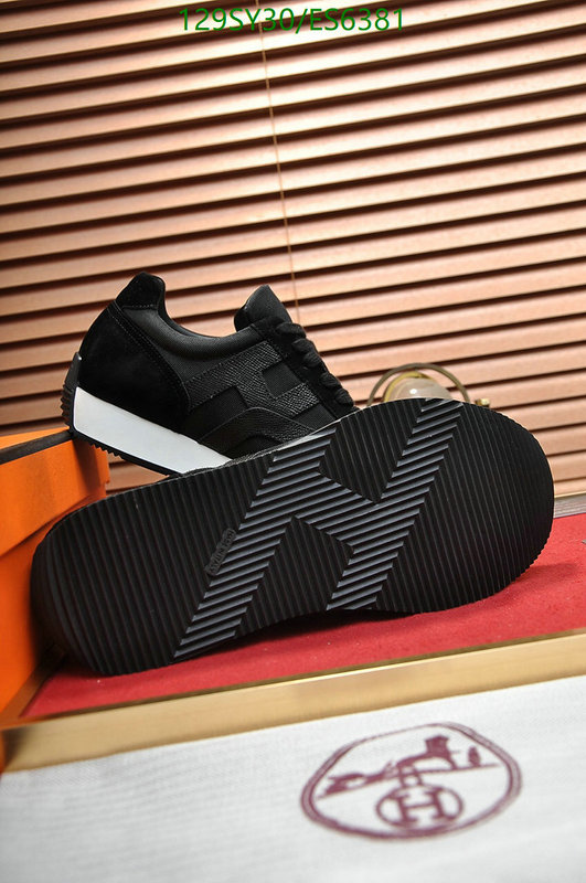 Hermes-Men shoes Code: ES6381 $: 129USD