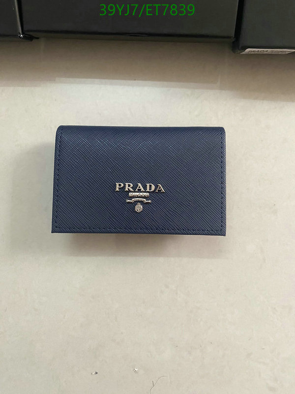 Prada-Wallet-4A Quality Code: ET7839 $: 39USD