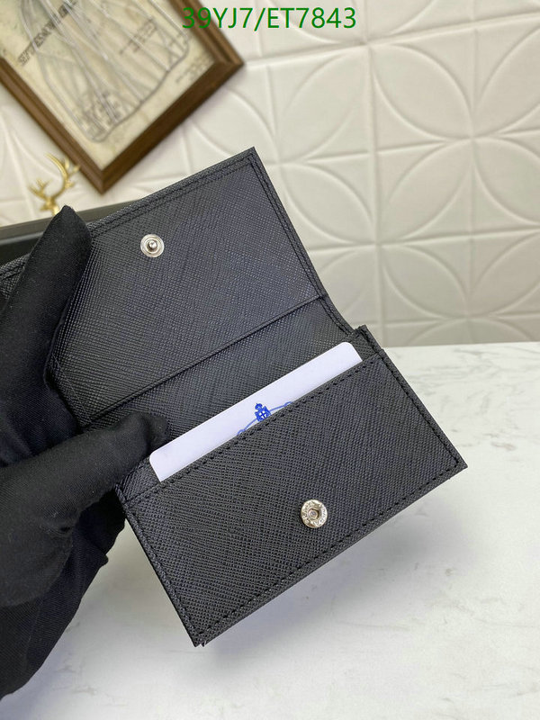 Prada-Wallet-4A Quality Code: ET7843 $: 39USD