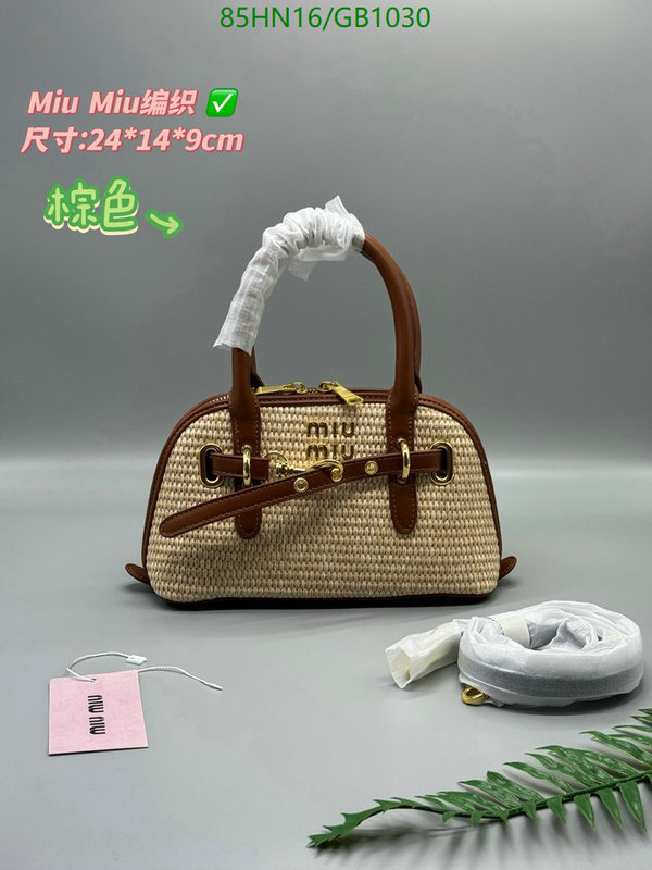 Miu Miu-Bag-4A Quality Code: GB1030 $: 85USD
