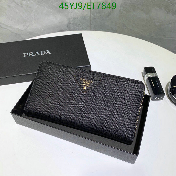 Prada-Wallet-4A Quality Code: ET7849 $: 45USD