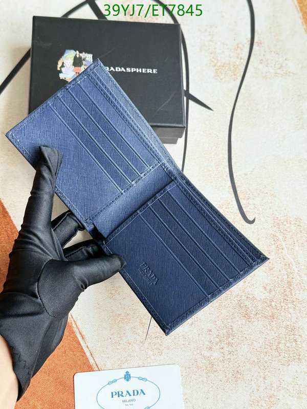Prada-Wallet-4A Quality Code: ET7845 $: 39USD
