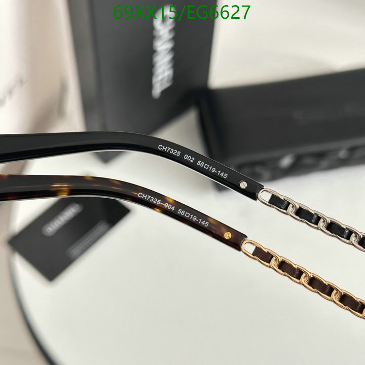 Chanel-Glasses Code: EG6627 $: 69USD