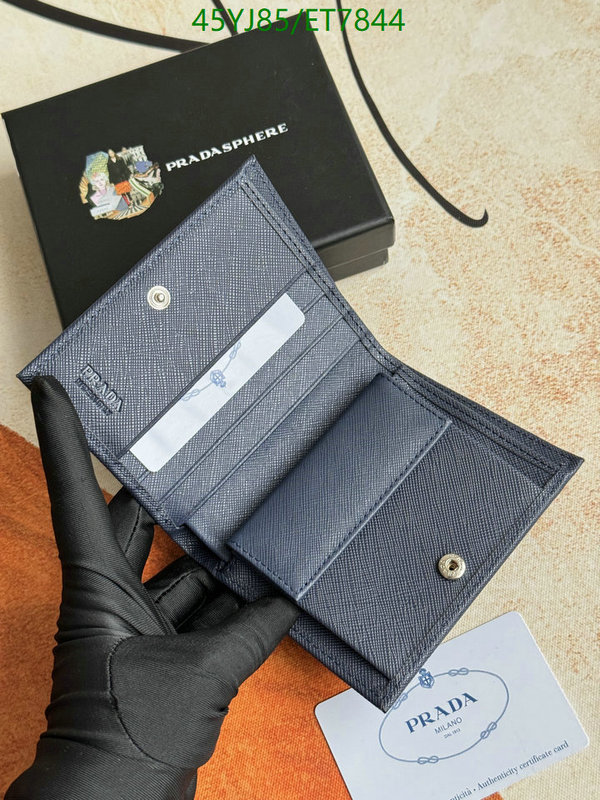 Prada-Wallet-4A Quality Code: ET7844 $: 45USD