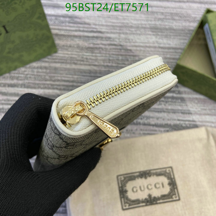 Gucci-Wallet Mirror Quality Code: ET7571 $: 95USD