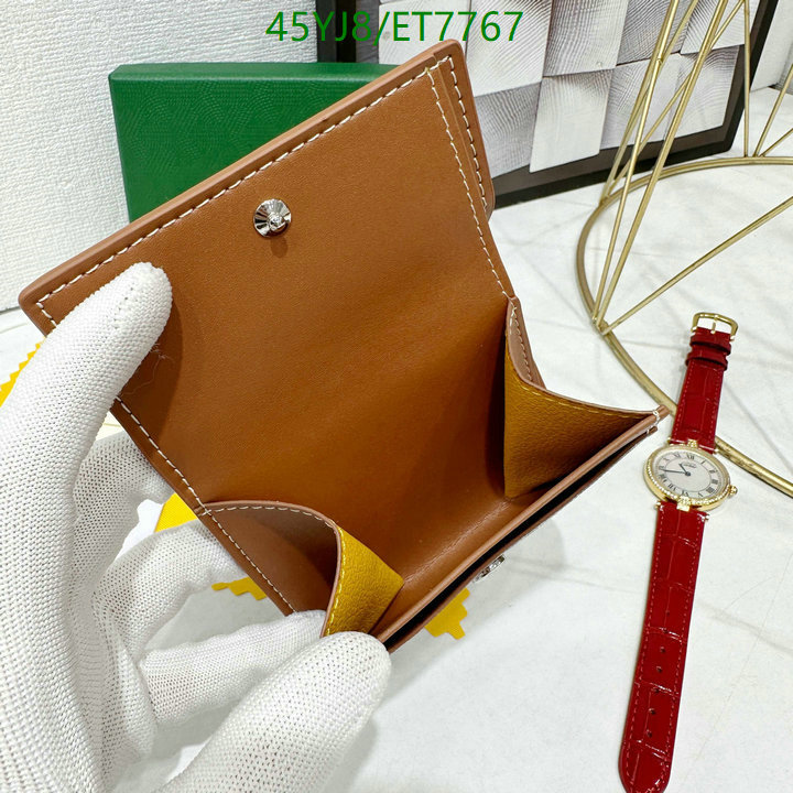 Goyard-Wallet-4A Quality Code: ET7767 $: 45USD