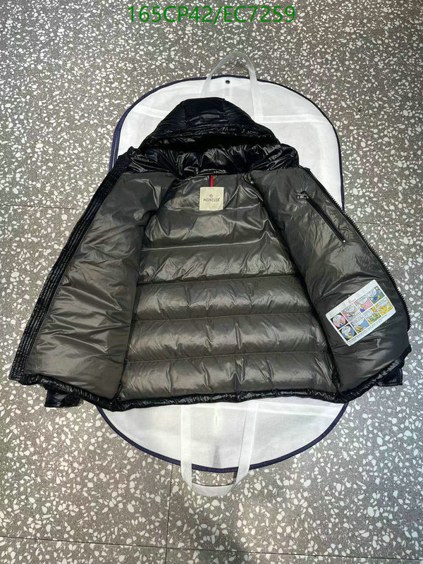 Moncler-Down jacket Men Code: EC7259 $: 165USD