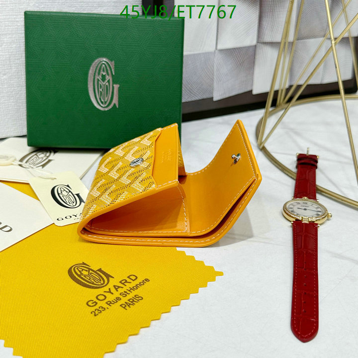 Goyard-Wallet-4A Quality Code: ET7767 $: 45USD