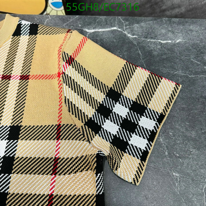 Burberry-Clothing Code: EC7316 $: 55USD