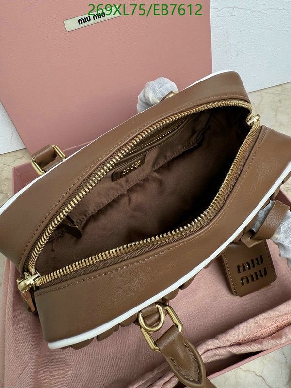Miu Miu-Bag-Mirror Quality Code: EB7612 $: 269USD