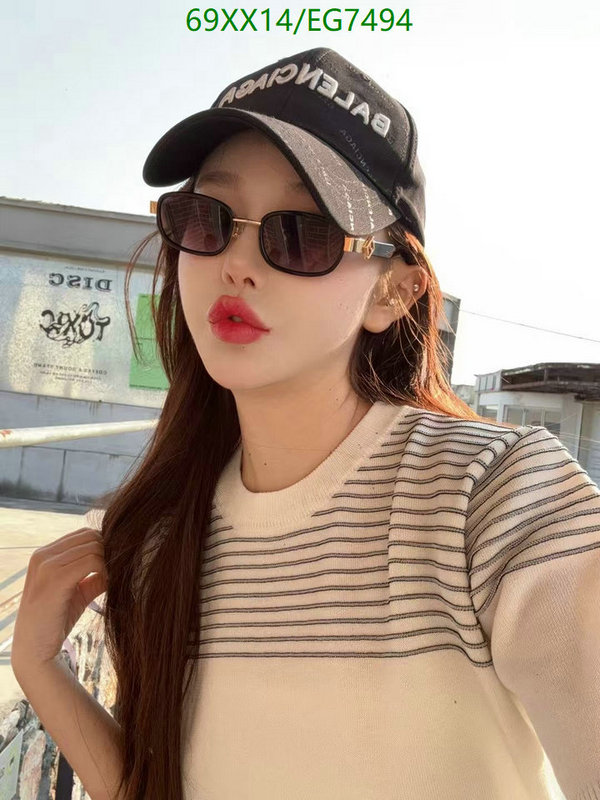 Fendi-Glasses Code: EG7494 $: 69USD